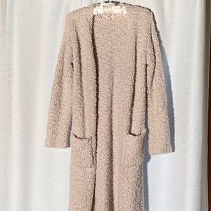 Warm and cozy duster, like new